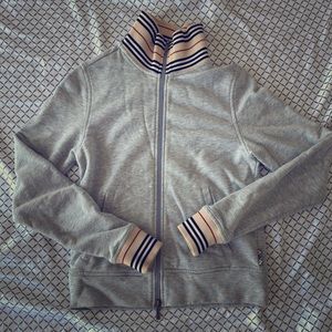 Burberry London Zippered Sweatshirt